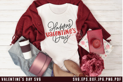 Valentine&#039;s Day SVG Happy Valentine&#039;s Day