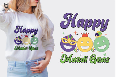 Happy Mardi Gras, Mardi Gras SVG Design