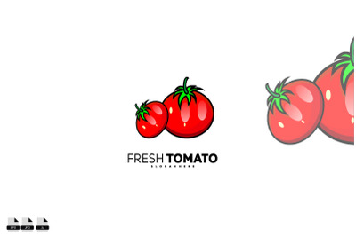 fresh tomato design illustration art icon colorful