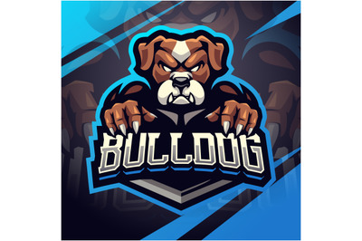 Bulldog&nbsp;esport mascot logo design