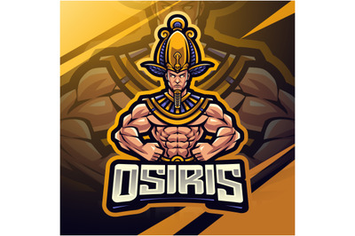 Osiris esport mascot logo design