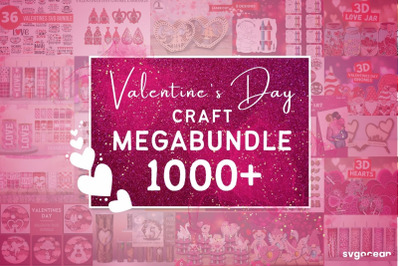 Valentines SVG Bundle | Megabundle | Craft