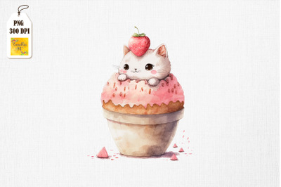 Cute Cat Loves Cupcake Valentine&amp;&23;039;s Day 3