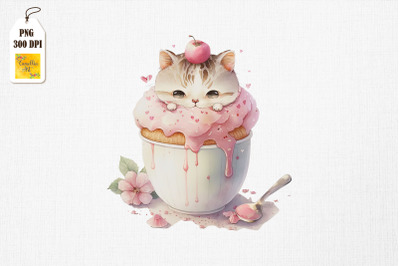 Cute Cat Loves Cupcake Valentine&amp;&23;039;s Day 8