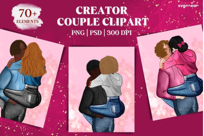 People Creator | Valentines Day | Couple Clipart