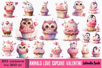 Animals Love Cupcake Bundle