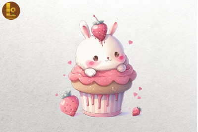 Baby Rabbit Loves Cupcake Valentine 2