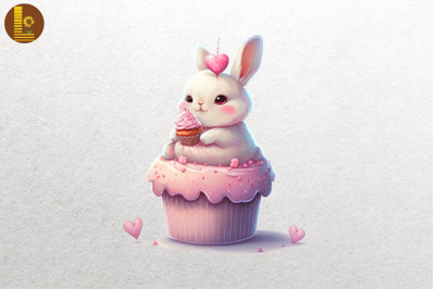 Baby Rabbit Loves Cupcake Valentine 3