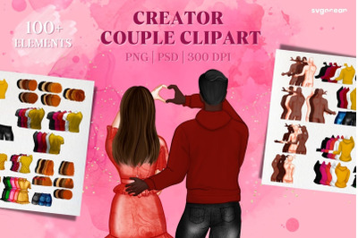 Couple Clipart | People Creator | Valentines Day