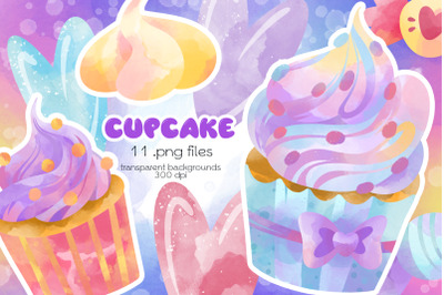 Cupcake Clipart - PNG Files