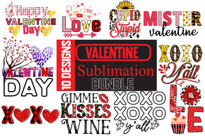 Happy Valentine&#039;s Day Sublimation Bundle ,Valentine Day Sublimation De