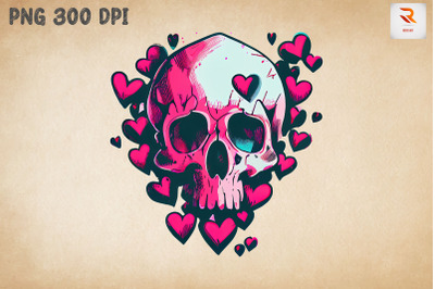 Skull &amp; Hearts Happy Valentine&#039;s Day 5