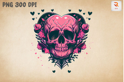 Skull &amp; Hearts Happy Valentine&#039;s Day 9