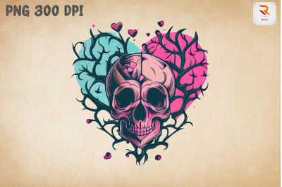 Skull &amp; Hearts Happy Valentine&#039;s Day 10