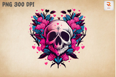 Skull &amp; Hearts Happy Valentine&#039;s Day 11