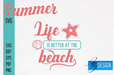 Summer SVG | Summer Quotes SVG Design | Sunny Days SVG