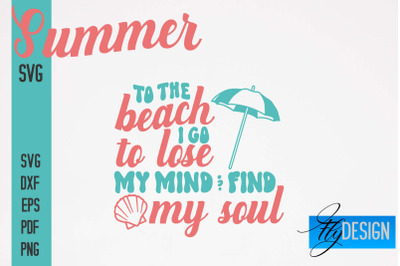 Summer SVG | Summer Quotes SVG Design | Sunny Days SVG