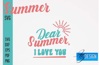 Summer SVG | Summer Quotes SVG Design | Sunny Days SVG