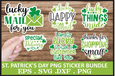 St. Patrick&amp;&23;039;s Day PNG Sticker Bundle