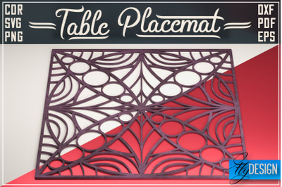 Table Placemat SVG | Table Placemat SVG Design | Home Decoration SVG