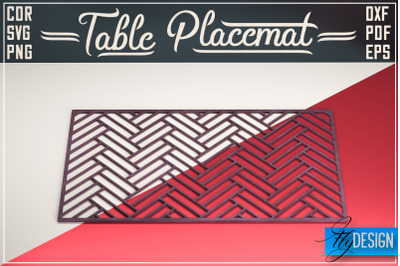 Table Placemat SVG | Table Placemat SVG Design | Home Decoration SVG