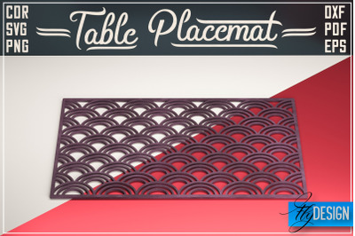 Table Placemat SVG | Table Placemat SVG Design | Home Decoration SVG