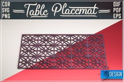 Table Placemat SVG | Table Placemat SVG Design | Home Decoration SVG