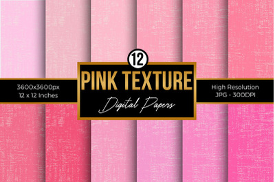 Pink Texture Digital Papers