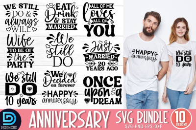 Anniversary SVG Bundle