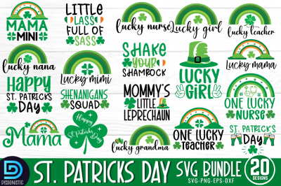 St Patricks Day SVG Bundle