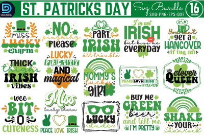 St Patrick&#039;s Day SVG Bundle