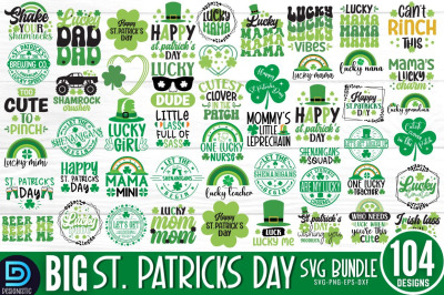 Big St Patrick&#039;s Day SVG Bundle