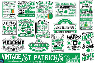 St Patrick&#039;s Day SVG Bundle