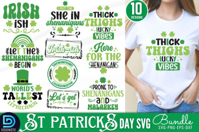 St Patrick&#039;s Day SVG Bundle