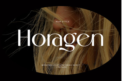 Horagen Modern Ligature Sans Serif