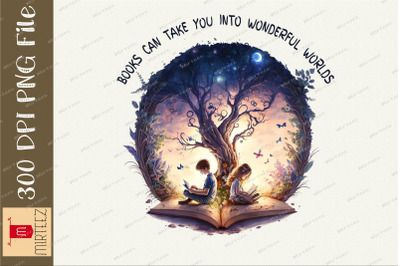 Books Can Take You Into Wonderful World