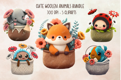Cute Woolen Animals Bundle