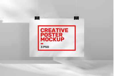 Creative Poster Mockup