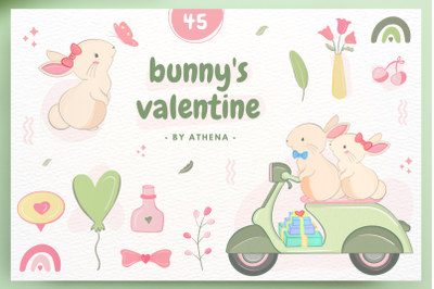 Valentine Bunnies Craft Bundle