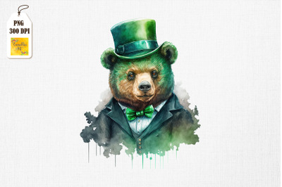 Gangster Bear St Patrick&#039;s Day 2