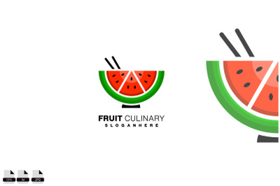 watermelon juice or watermelon bowl illustration design colorful