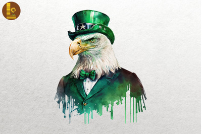 Gangster Eagle Saint Patrick&#039;s Day