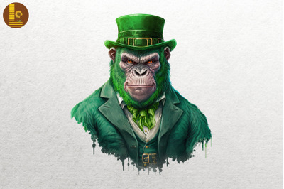 Gangster Gorilla Saint Patrick&#039;s Day 2