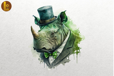 Gangster Rhino Saint Patrick&#039;s Day