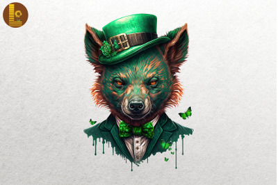 Gangster Hyena Saint Patrick&#039;s Day