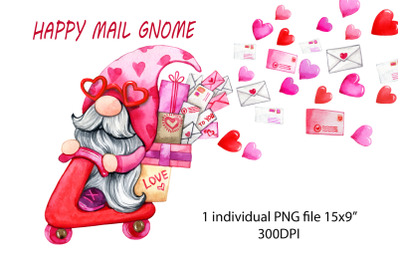 Love Mail Stamps Clipart. Valentines Day, Love Letter PNG