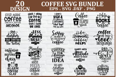 Coffee SVG Bundle