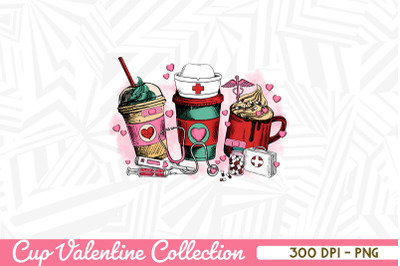 Valentine Cup with Nurse elements