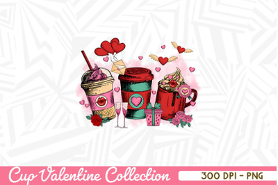 Valentine Cup with Valentine Elements