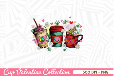 Valentine Cup with Valentine Hippie Vibe